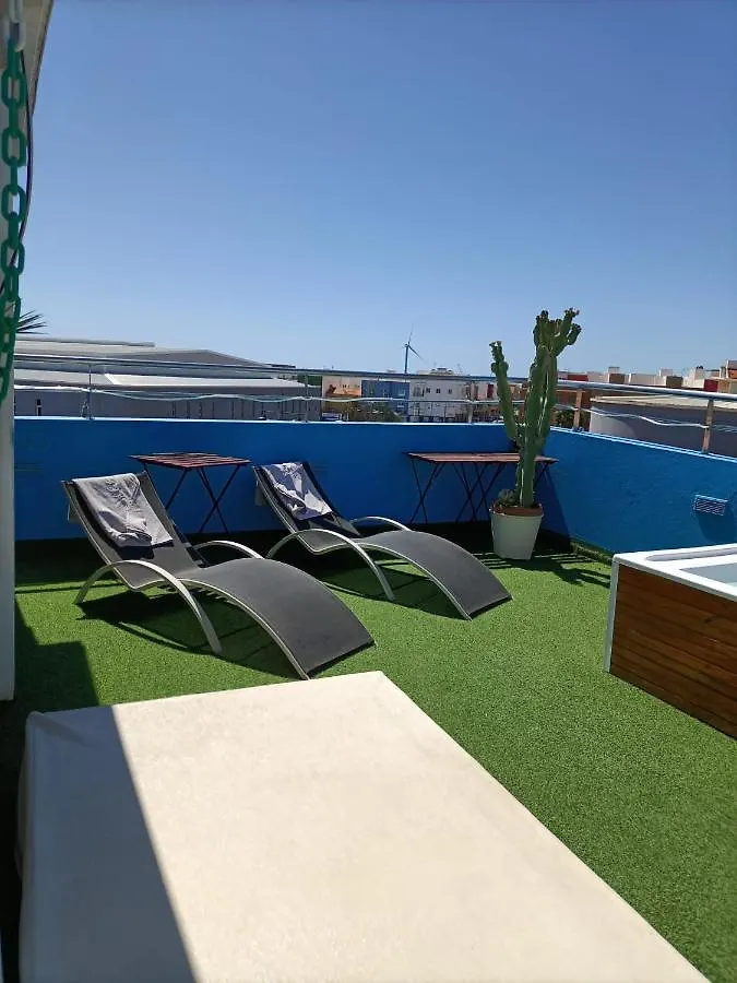 Apartment Ferienwohnung Atico Arinaga Con Vistas , Jacuzzi , Terraza Y Barbacoa Spanien